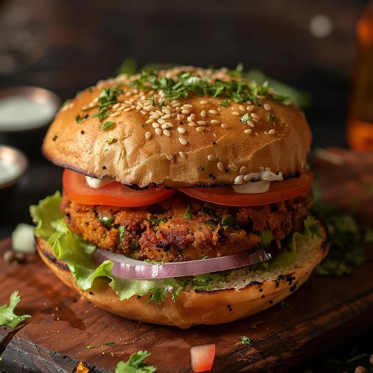 Aloo Tikki Burger